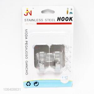 Factory Price 2PC Stainless Steel Sticky Hook