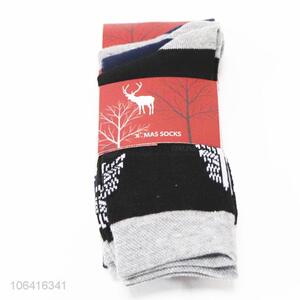 New arrival men winter warm knitting jacquard socks