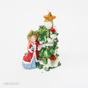 Hot sale christmas tree design handmade candle