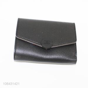 High sales women simple wallets pu leather purse