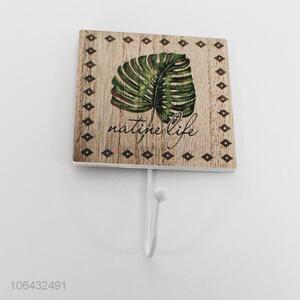 New Design Leaf Pattern Wall Hook for Room Decoration