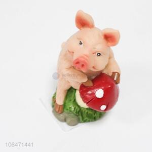 China manufacturer pig shape polyresin crafts home ornaments