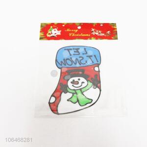 Popular Christmas Window Decoration Cartoon Sticker