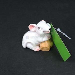 Professional supply mouse ornament resin craft for souvenir and decoration