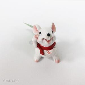 OEM ODM mouse ornament resin craft for souvenir and decoration