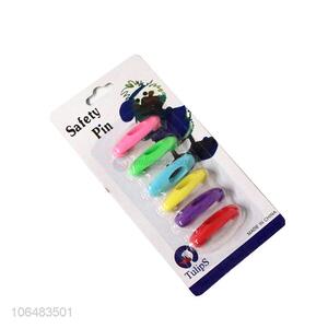 High sales premium colorful plastic safety pins for scarf