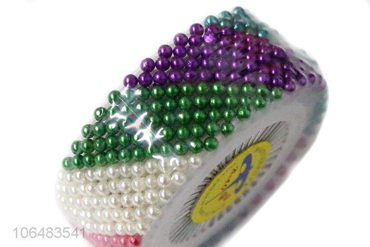 Premium quality cheap multicolor pearl head pin garment accessories