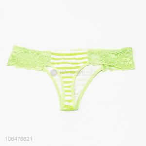 Hottest customized women lace briefs women t-back underpants