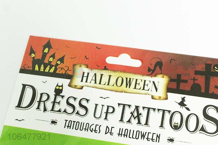 Creative Design Simulation Tattoo Sticker For Halloween