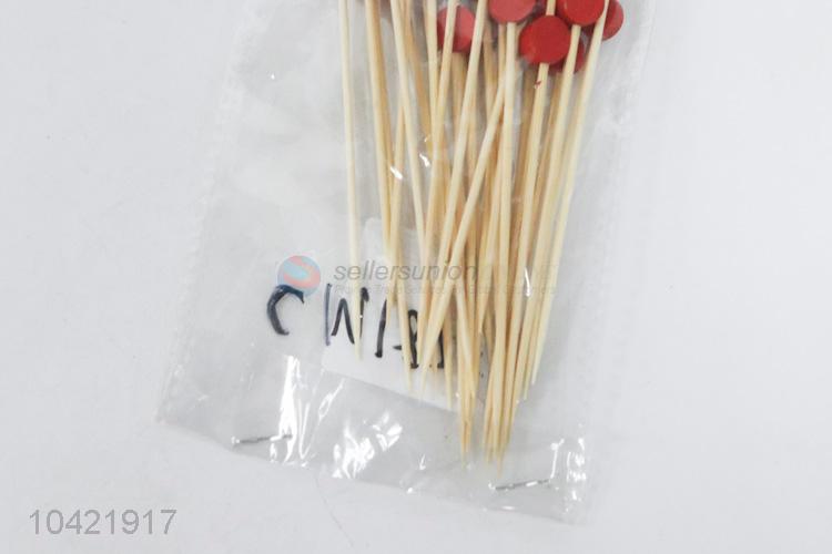 Fruit fork, 25pcs/ package, 12cm, mixed models, the price of 0.02 card