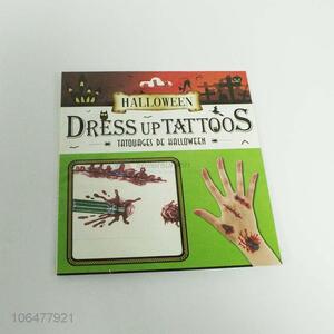 Creative Design Simulation Tattoo Sticker For Halloween