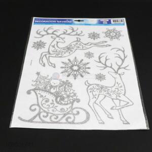 Custom Christmas festival decoration glitter sticker