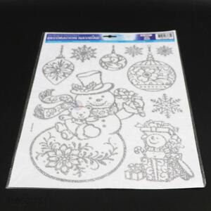 New product Christmas sticker decor sticker glitter stickers