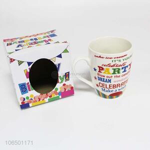 Fashion Printing Ceramic Cup Water Cup