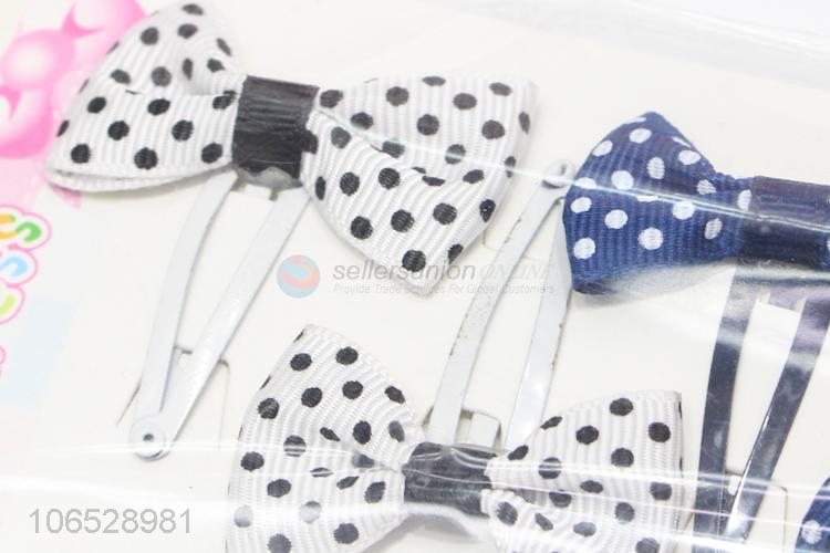 Wholesale Fashion Girls Hair Accessories Baby Bows Hair Clips Set