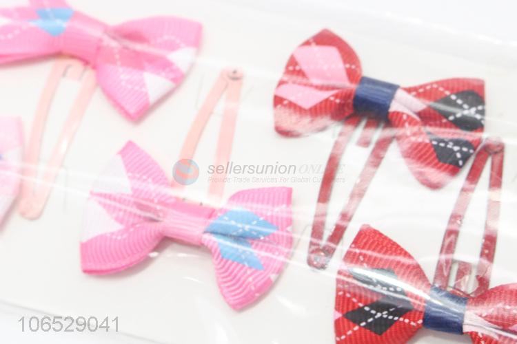 Best Sale Hair Accessories Bow Hairpins Hair Clips Set For Baby Girl