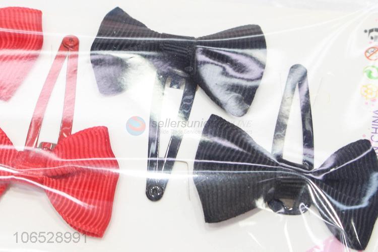 Hot Sale Hair Clip Child'S Bow Hair Clip Bowknot Hairpin Set