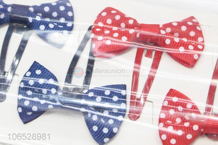 Wholesale Fashion Girls Hair Accessories Baby Bows Hair Clips Set