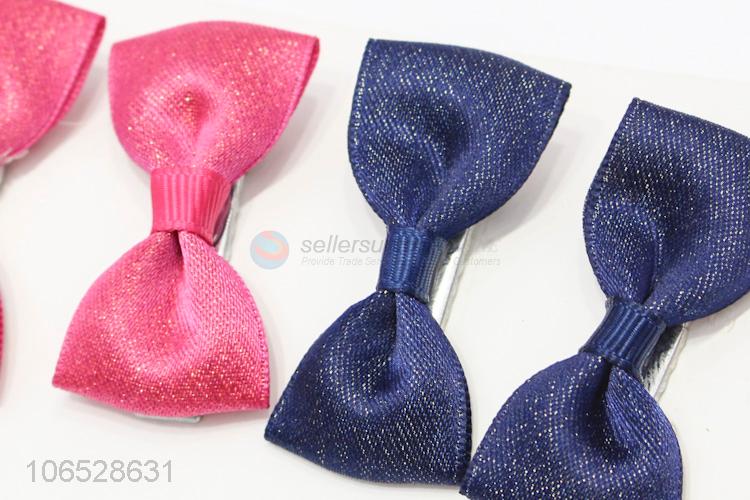 Hot Sale Hair Accessories Kids Bow Hairpins Set For Hair