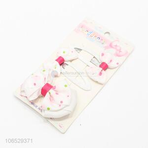 Wholesale Kids Hair Accessories Bow Hair Clip Set