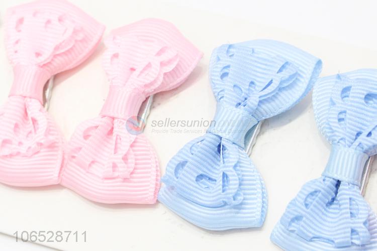 Hot Style Beautiful Bow Hairpin Children'S Headdress Hair Clips Set