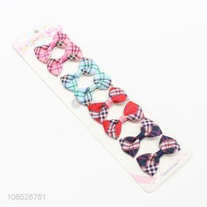 Fashion Design Girls Hair Accessories Cute Bow Hairpins Set