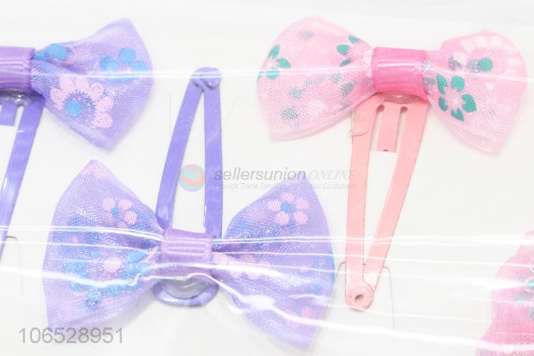 Lowest Price Kids Gift Hair Clips Cute Bow Hairpins Set