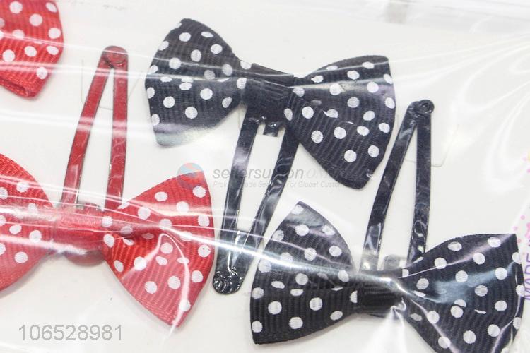 Wholesale Fashion Girls Hair Accessories Baby Bows Hair Clips Set