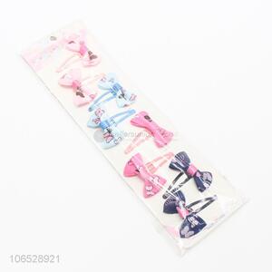 Wholesale Fashion Popular Girl Bow Hairpin Set Hair Accessories