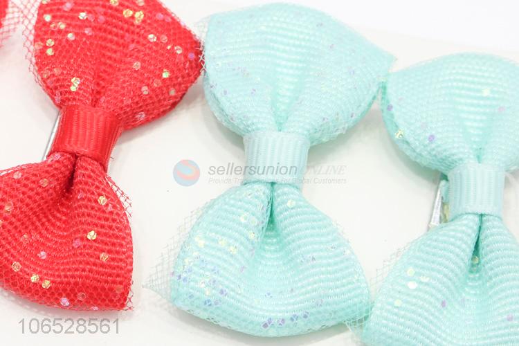 Hot Sale Popular Kids Girls Bow Hairpins Set Hair Accessories