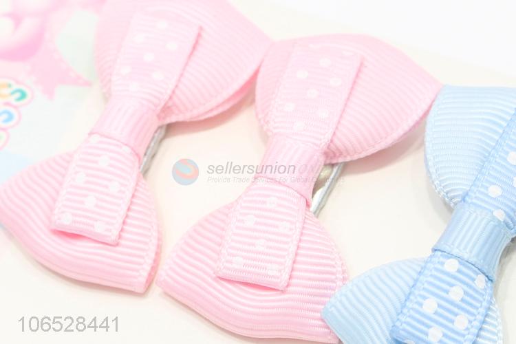 Wholesale Kids Hair Accessories Bow Hair Clip Set