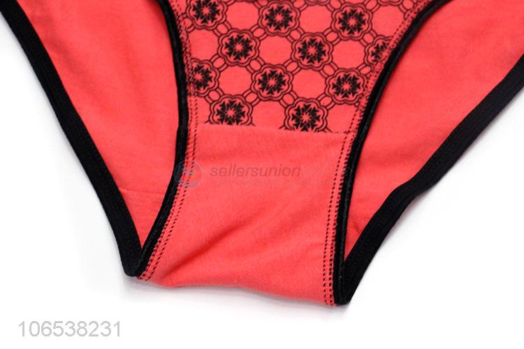 Top Selling Fashion Daily Underwear Comfortable Women Cotton Panties