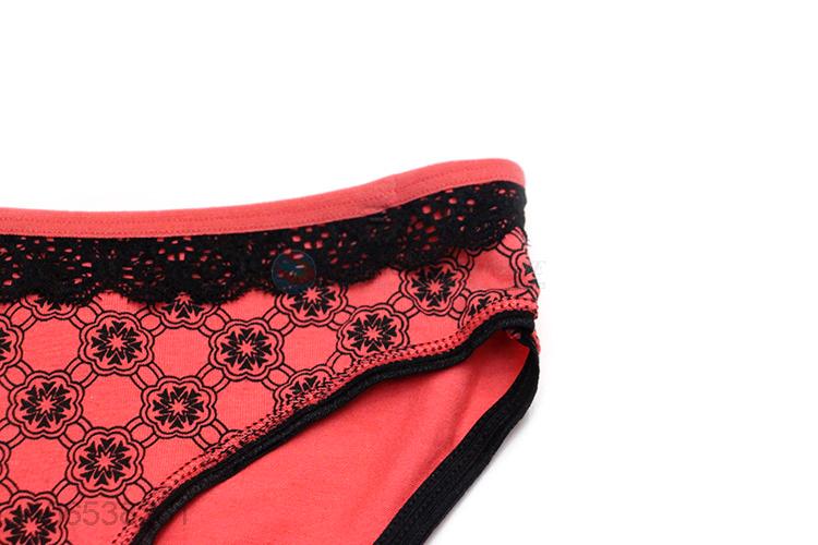 Top Selling Fashion Daily Underwear Comfortable Women Cotton Panties