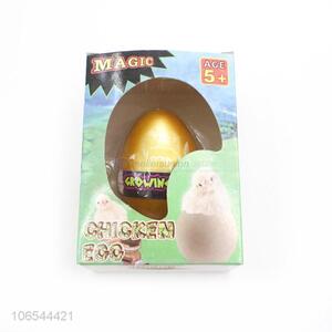 Cute Design Magic Hatching Growing Chicken Egg Toy