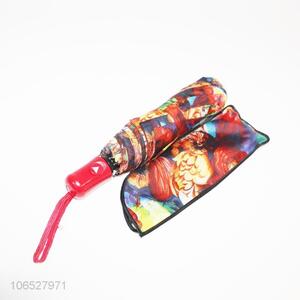 Wholesale Color Printing Folding Umbrella