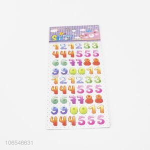 Fashion Colorful Cartoon Digital Sticker for Diy