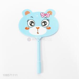 Cartoon Printing Plastic Fan Shape Ball-Point Pen