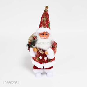 High quality Santa Claus mannequin ornament with music