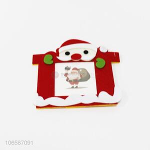 Good quality Christmas decoration felt fabric photo frames