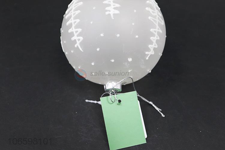 Credible quality Christmas ornaments personalized glass balls