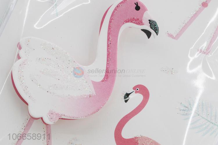 Best Selling Flamingo Pattern Greeting Card