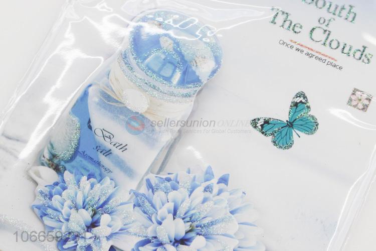 Fashion Printing Glitter Powder Greeting Card