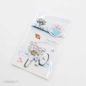 Latest Bicycle Pattern Paper Greeting Card