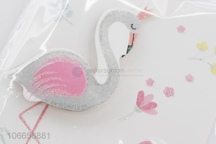 Fashion Style Flamingo Pattern Greeting Card