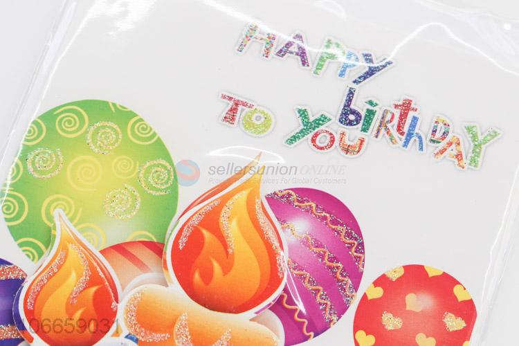 Wholesale Colorful Greeting Card For Birthday