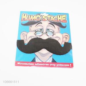 Factory sell funny party decoration black fake mustache beard