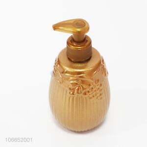 Exquisite design empty plastic hand sanitizer bottle with pump