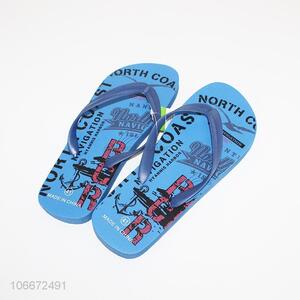 Custom Summer Men Flip Flops Beach Sandals Casual Slippers for Man