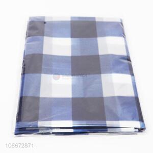 Good Quality Plaid Shower Curtain Bath Curtain