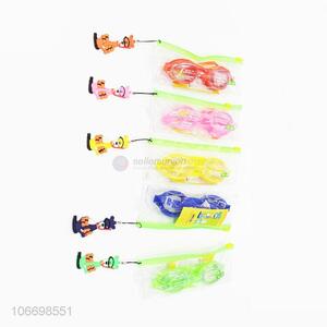 Cartoon Design Colorful Swimming Goggles For Children